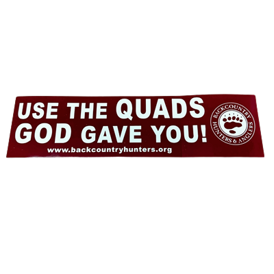 Maroon Bumper Sticker