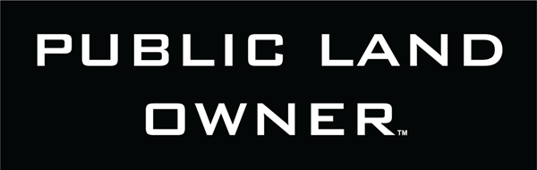 Public Land OwnerÂ® - White Vinyl Transfer Decal