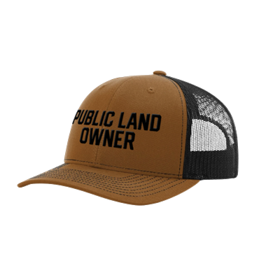 Public Land Owner® Hat - Black/Gray *73406