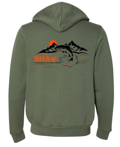 Our Shared Water Trout Zip-Up