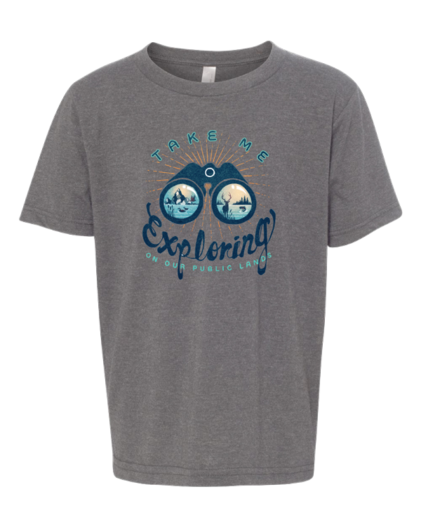 Youth Explorer Shirt-Grey