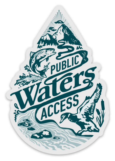 Public Water Access Sticker *4013