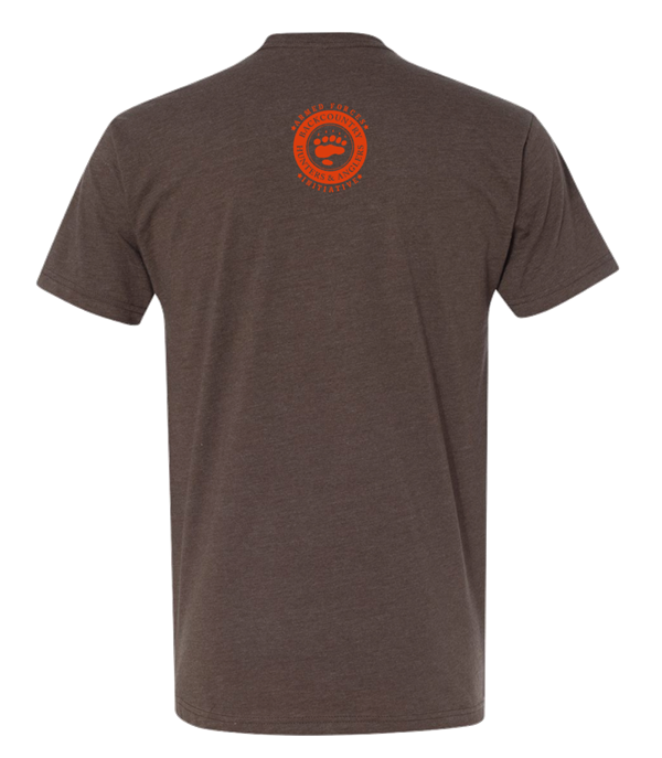 Public Lands = Freedom T-Shirt - Brown