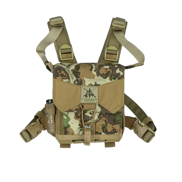 FHF Bino-Harness Pro-M ( First Lite Fusion pattern) with Rangefinder Pouch 2.0