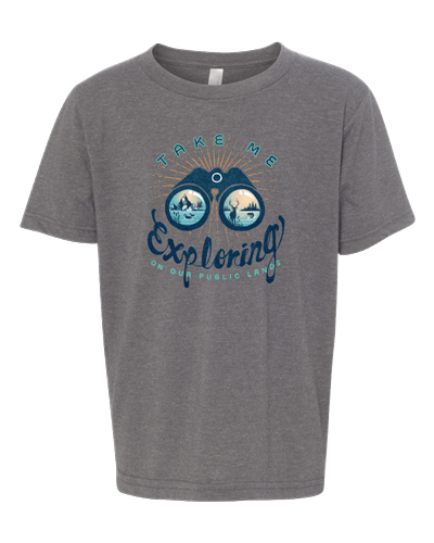 Youth Explorer Shirt-Grey