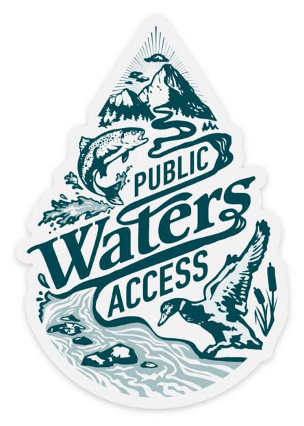 Public Water Access Sticker *4013