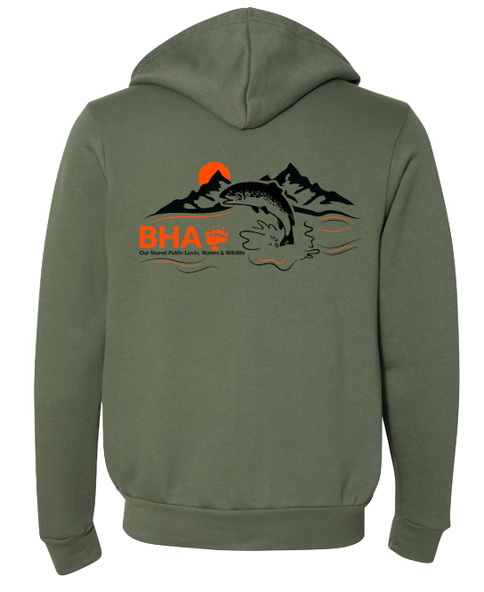 Our Shared Water Trout Zip-Up