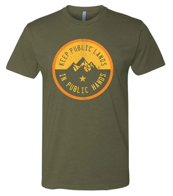 Public Land Owner® T-Shirt-Olive