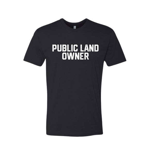 Public Land Owner® T-Shirt-Brown *6873