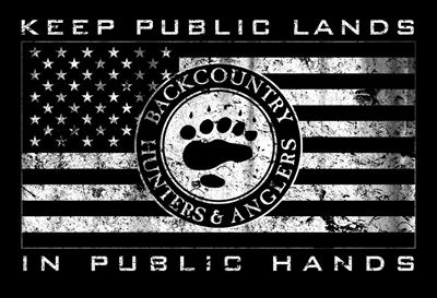 Public Land Owner® - Flag Sticker