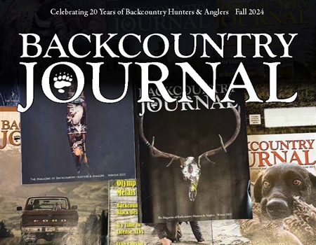 Fall 2024 issue of Backcountry Journal