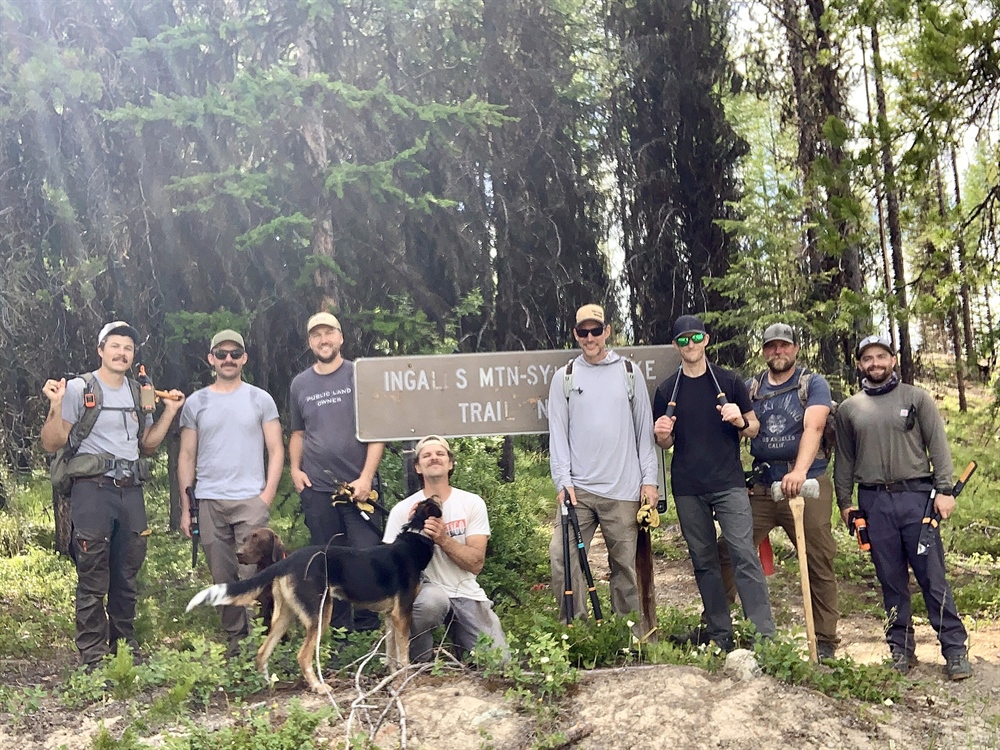 EVENT RECAP: USFS And BHA Volunteers Brush Trail in Montana's Flathead Valley