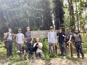 EVENT RECAP: USFS And BHA Volunteers Brush Trail in Montana's Flathead Valley