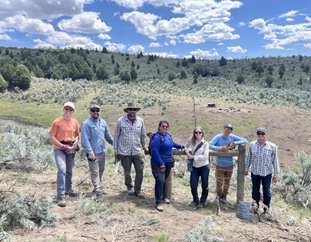 Stinking Springs Fence Pull and Wildlife Friendly Re-build
