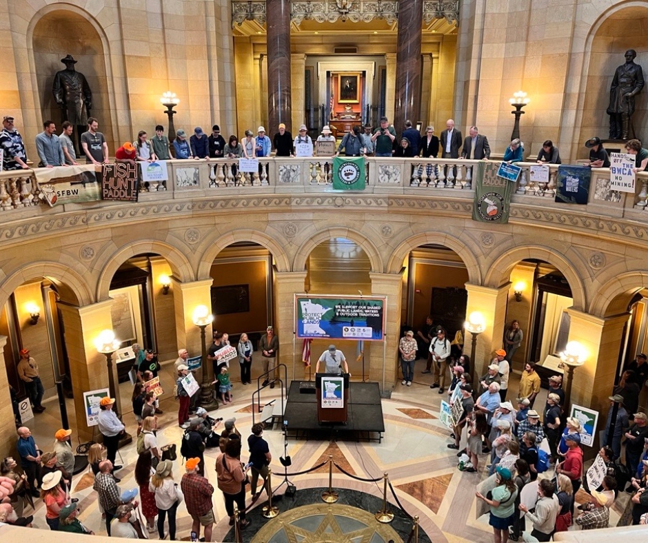 Minnesotans Rally to Protect Public Lands and the Boundary Waters