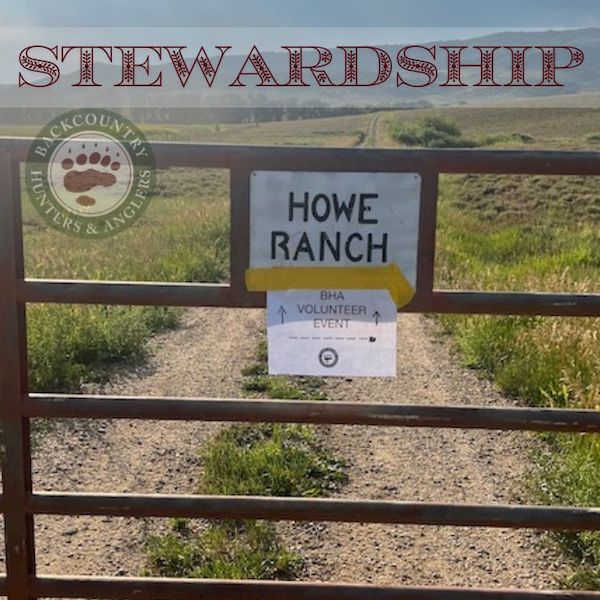 Howe Ranch Fence Removal