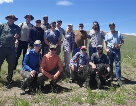 EVENT RECAP: Montana BHA Hosts Fence Pull on the Spotted Dog WMA