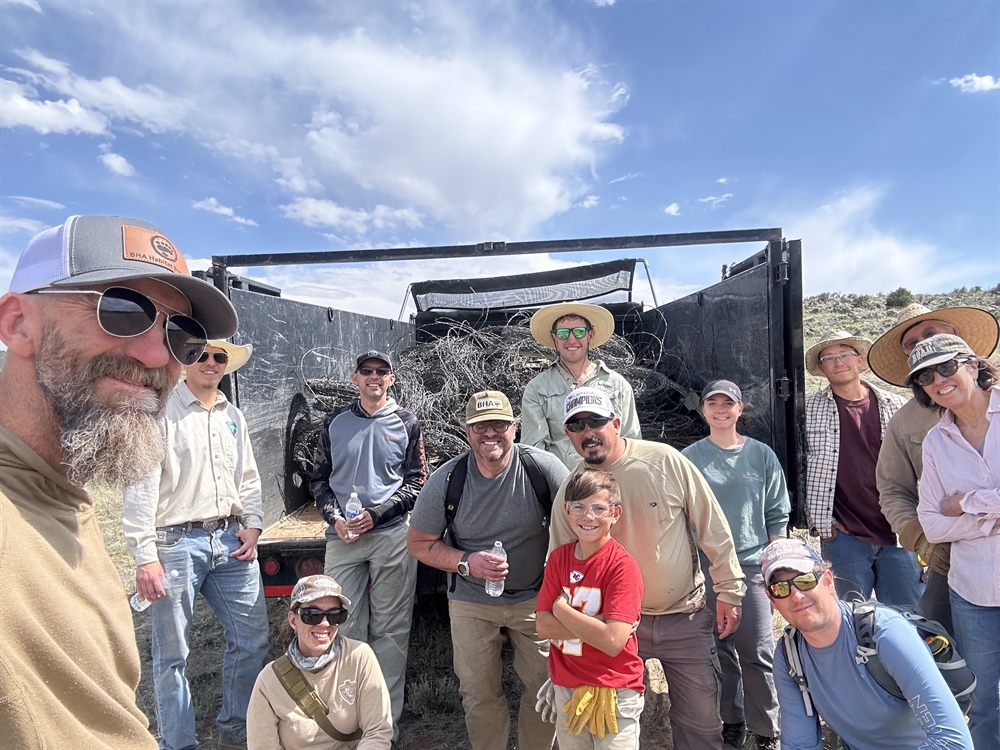 New Mexico BHA: Fence Removal on the  Rio Grande Del Norte National Monument