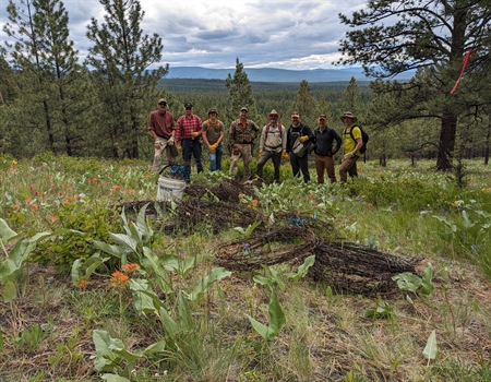 EVENT RECAP: Montana BHA Hosts Fence Pull with The Nature Conservancy and Grizzly Liquor