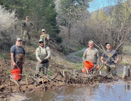 Volunteers Restore Habitat for Rio Grand Cutthroat Trout