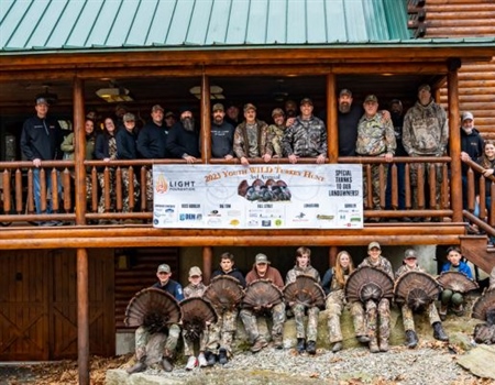 RI BHA Sponsors Youth Mentored Wild Turkey Hunt