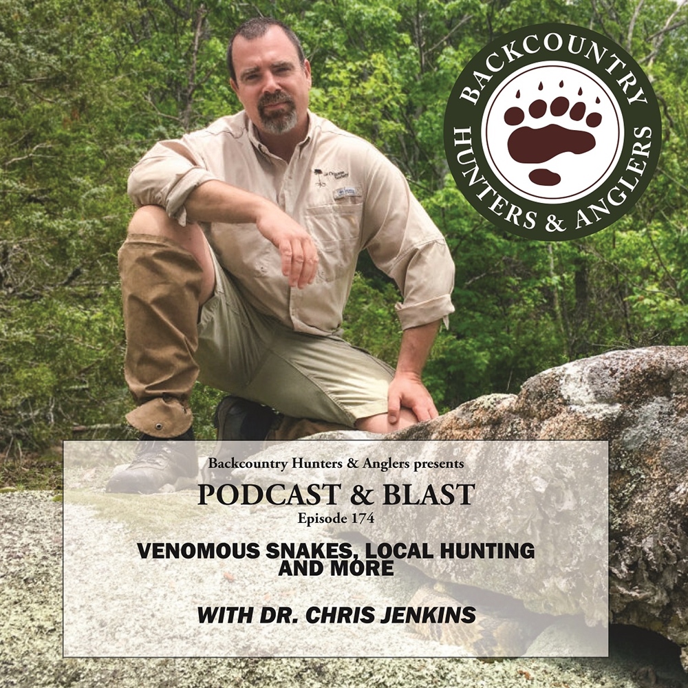 BHA Podcast & Blast, Ep. 174: Venomous Snakes, Local Hunting And More With Dr. Chris Jenkins