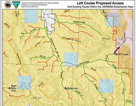 LETTER: Montana BHA Comments on Left Coulee Access EA