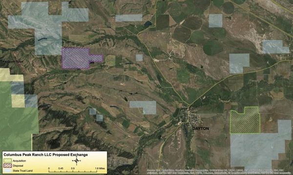 Wyoming Chapter of BHA Opposes the Columbus Peak Ranch Land Exchange