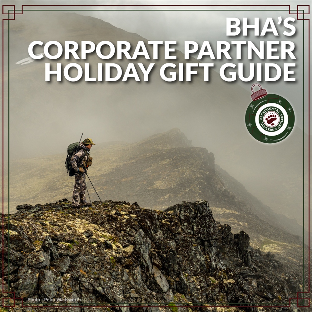 Backcountry Hunters & Anglers 2023 Corporate Partner Holiday Gift Guide