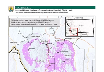 LETTER: MT BHA comments in support of Proposed Missouri Headwaters Conservation Area