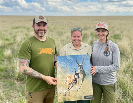 New Mexico & Texas BHA Receive USFS Prairie Partner Award