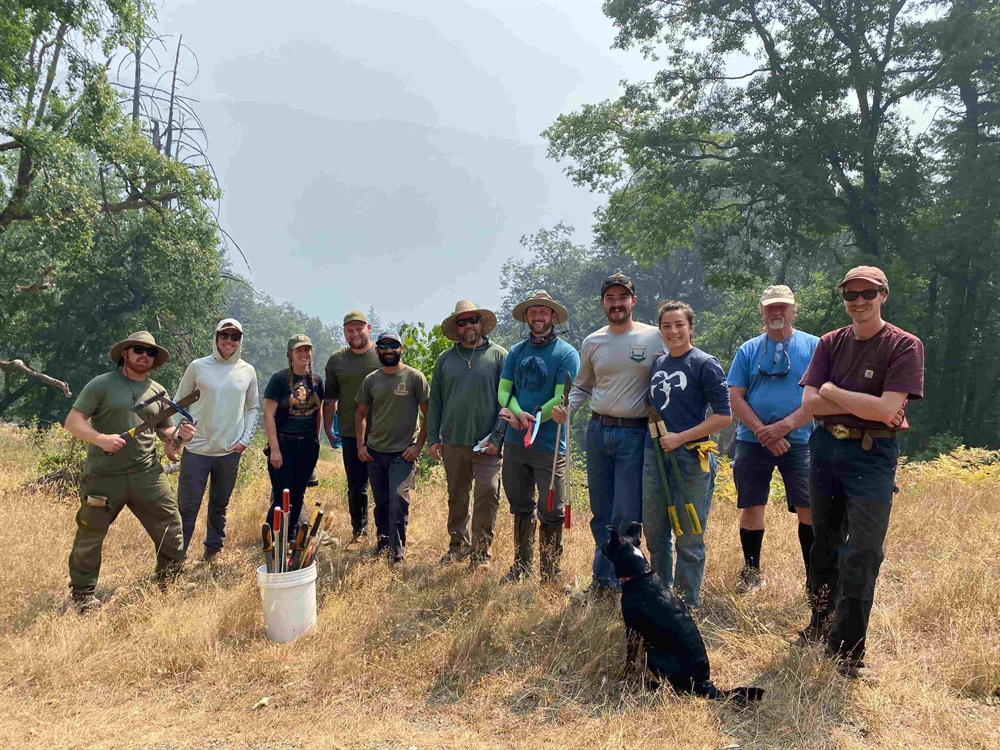 BHA Volunteers Help Expand Elk, Deer & Bear Habitat in Northwest California