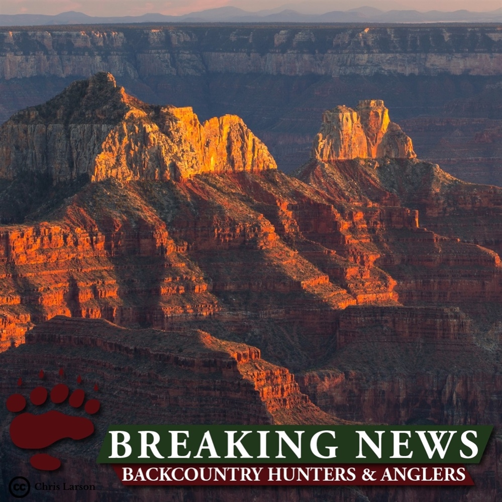 Administration Designates Grand Canyon Monument