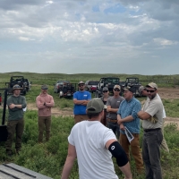 Kansas BHA helps prep new walk-in area for public hunting access