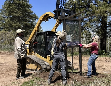 Utah BHA & Partners Complete Trailhead Improvements at Sego Canyon