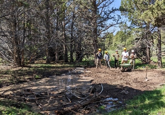 BHA works with Idaho Trails Association and BLM on Spring Rehabilitation