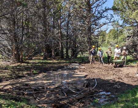BHA works with Idaho Trails Association and BLM on Spring Rehabilitation
