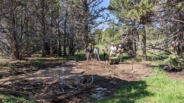 BHA works with Idaho Trails Association and BLM on Spring Rehabilitation