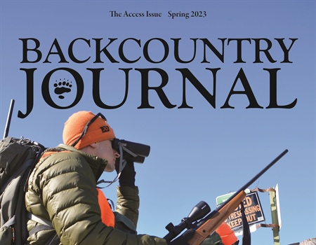 Spring 2023 issue of Backcountry Journal