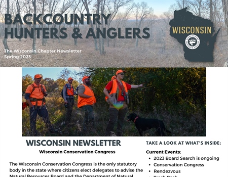 Wisconsin BHA Chapter Newsletter- Spring 2023
