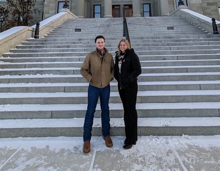 University of Montana Students Attend Rally for Public Lands