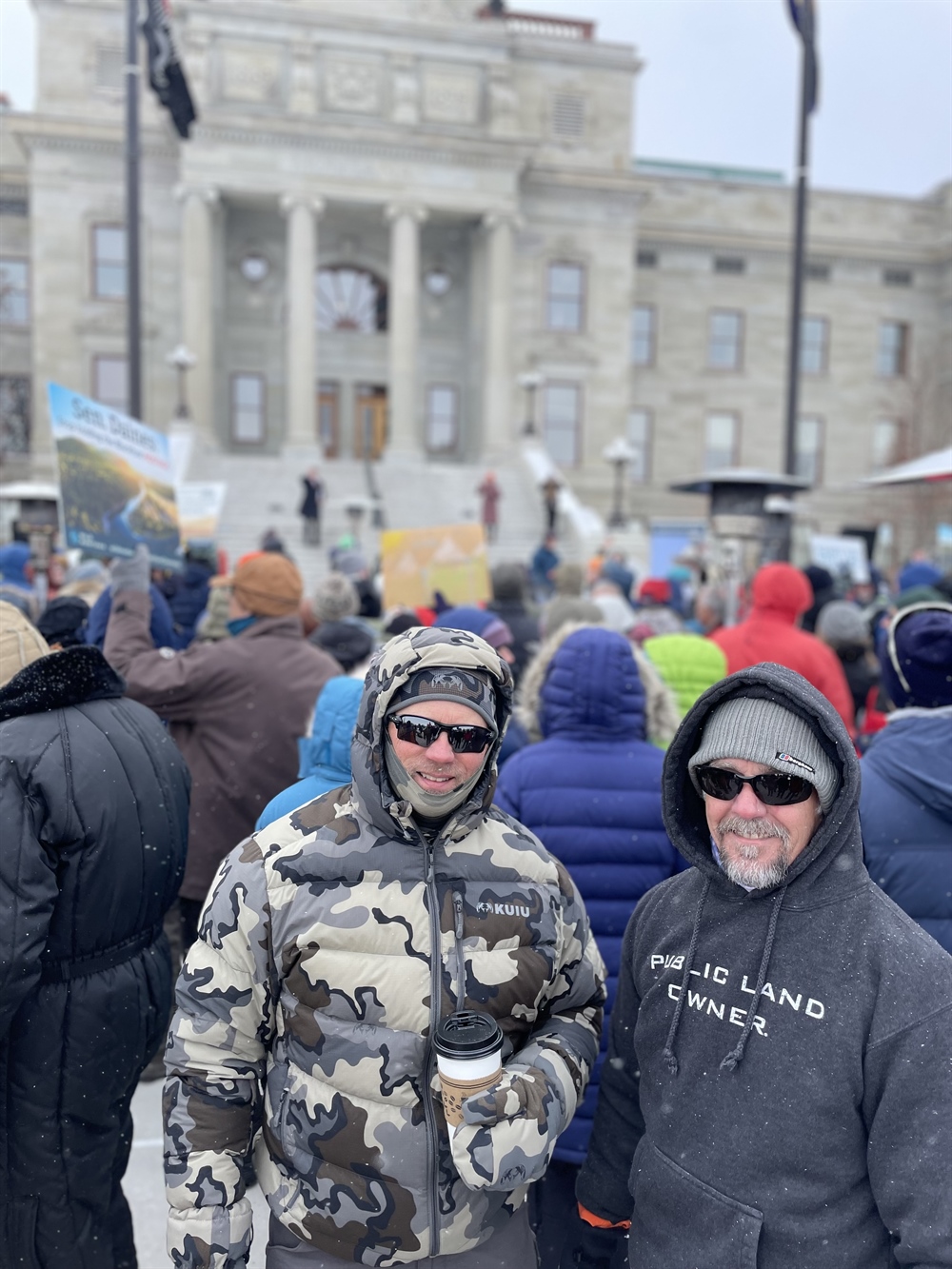 Public lands advocates rally, testify for outdoor access funding