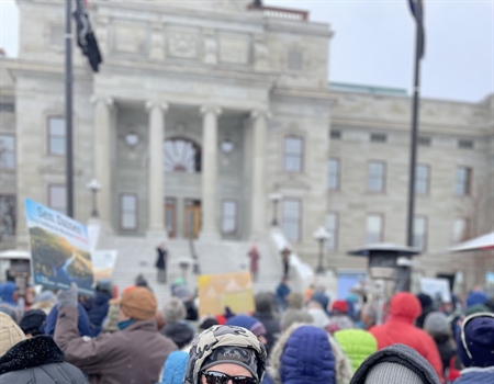 Public lands advocates rally, testify for outdoor access funding