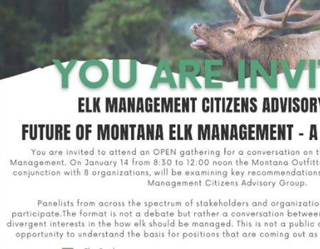 Public invited to hear panel of stakeholders discuss state elk management Jan. 14
