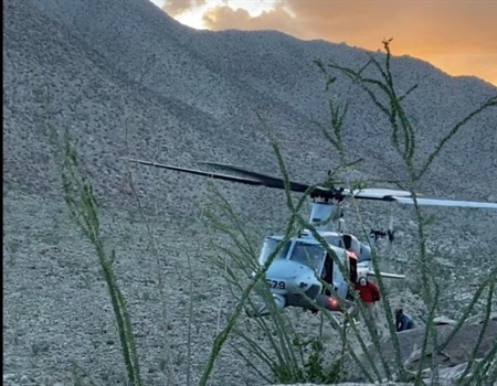 Anza Borrego Desert Helicopter Guzzler Replacement with US Marine Corps