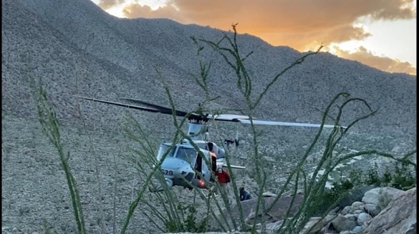 Anza Borrego Desert Helicopter Guzzler Replacement with US Marine Corps