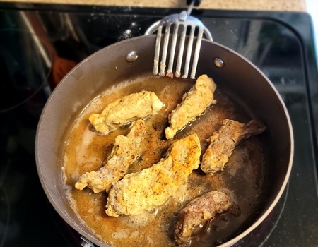 Fried Heart Strips