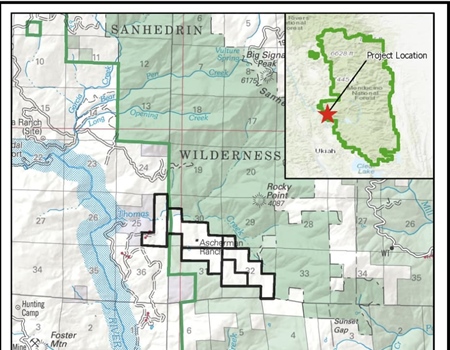 BHA Highlights Thomas Creek Parcels for LWCF Acquisition to the Sanhedrin Wilderness