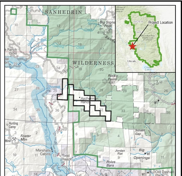 BHA Highlights Thomas Creek Parcels for LWCF Acquisition to the Sanhedrin Wilderness