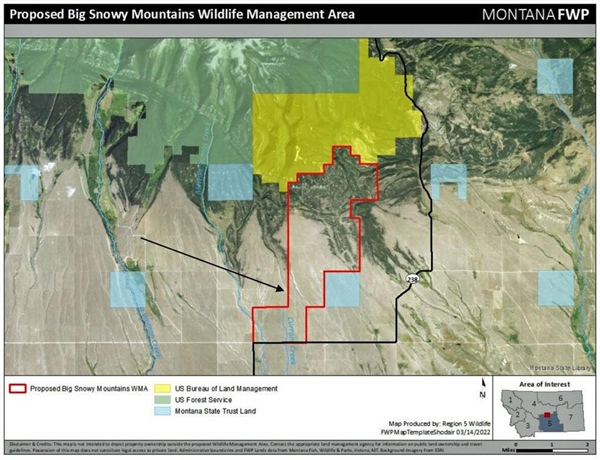 LETTER: MT BHA Comments In Support of Big Snowy Mountains WMA Acquisition